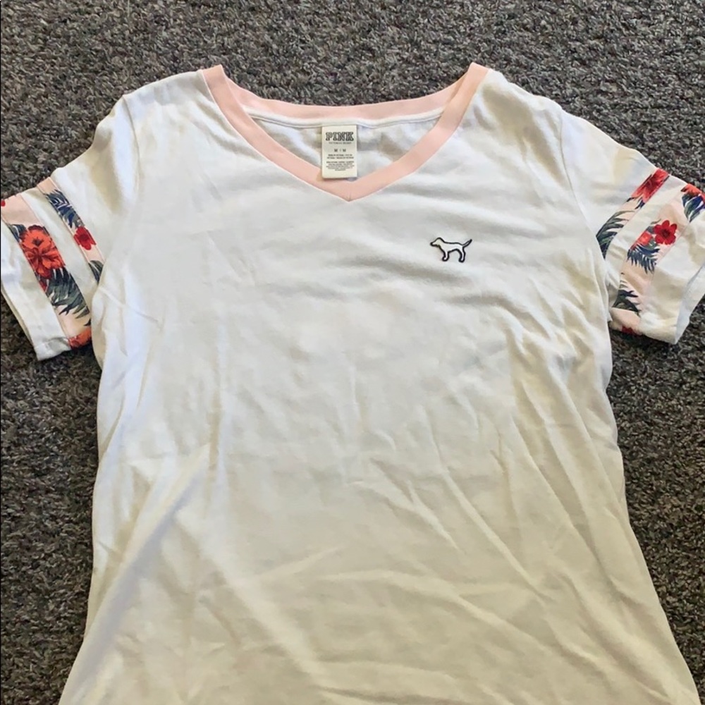 Pink Flower Shirt